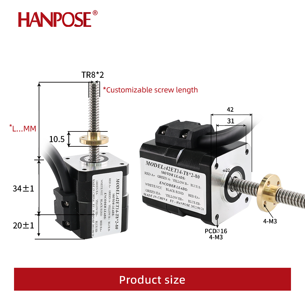 NEMA17 Closed loop screw motor - Closed Loop Stepper Motor Nema 17 recension och pris