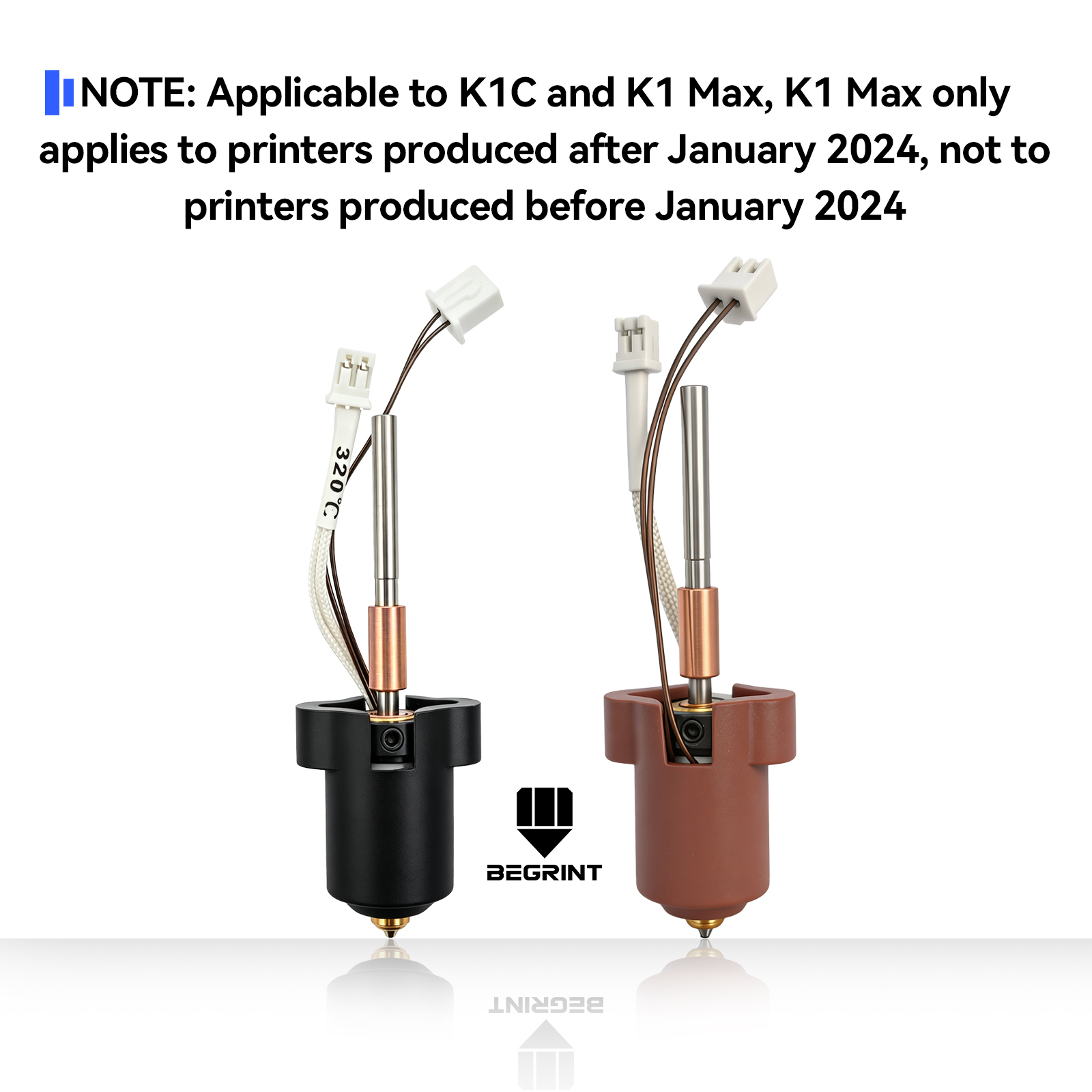 For Creality K1C K1 MAX K1 SE  - High Flow Ceramic Hotend recension och pris