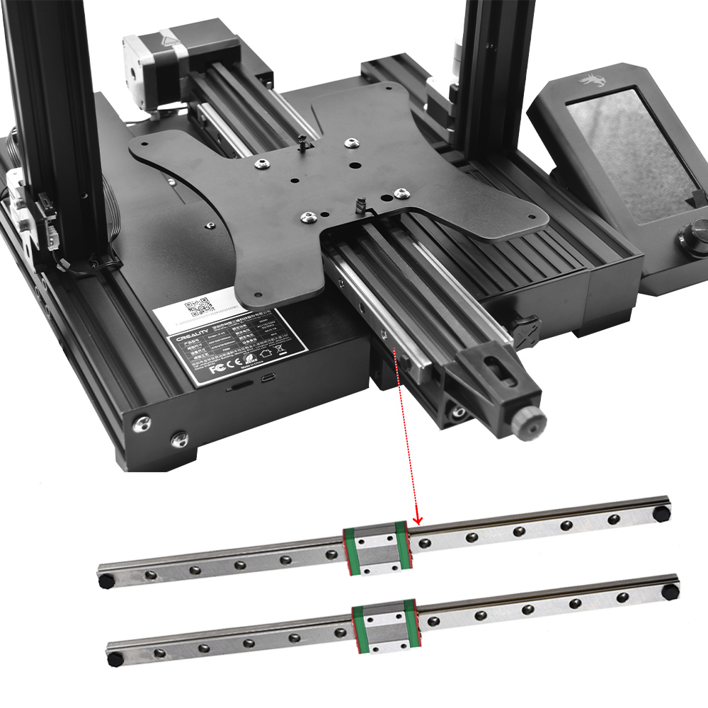 Upgrade Y-Axis Linear Rail Gui - Linear Rail Mgn12H Set recension och pris