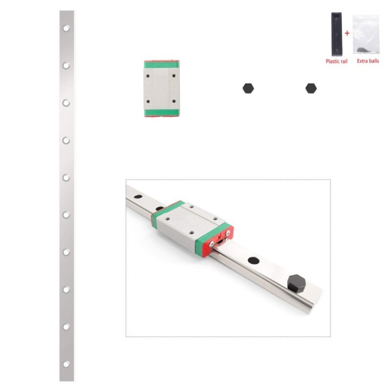 12mm Linear Guide MGN12 Rail 1 - Linear Rail Mgn12H Set recension och pris