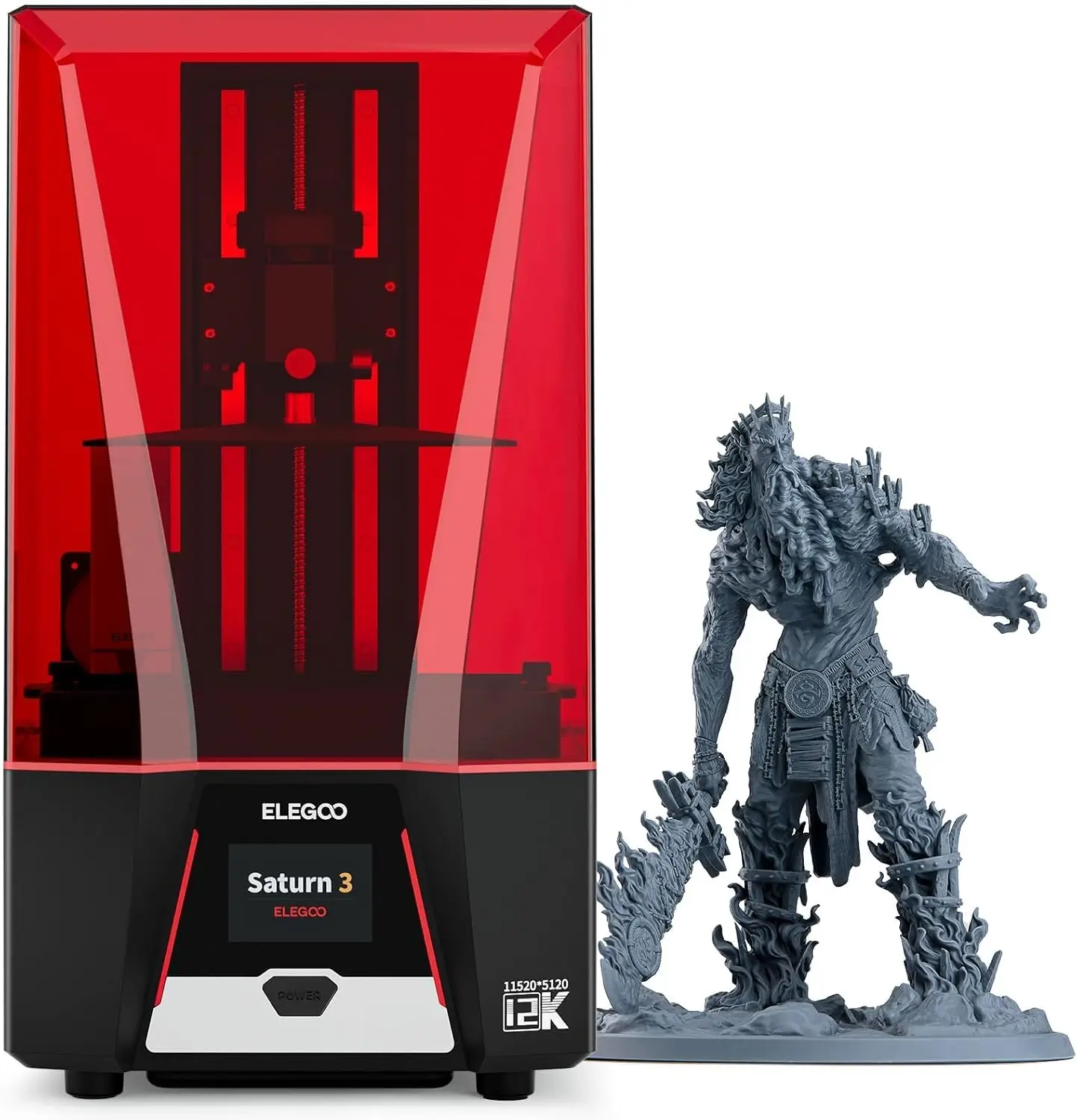Saturn 3 MSLA 12K 3D Printer | - 12K Monochrome Lcd Resin 3D Printer recension och pris