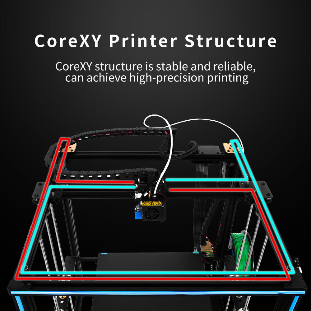 Tronxy X5SA Impressora 3D Prin - Corexy 3D Printer Kit recension och pris