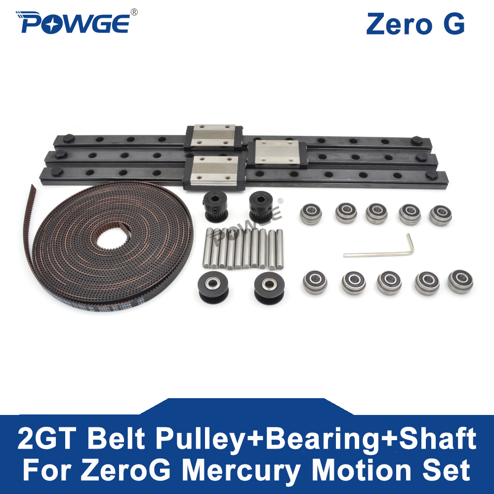 POWGE ZeroG Mercury one Ender  - Linear Rail Mgn12H Set recension och pris