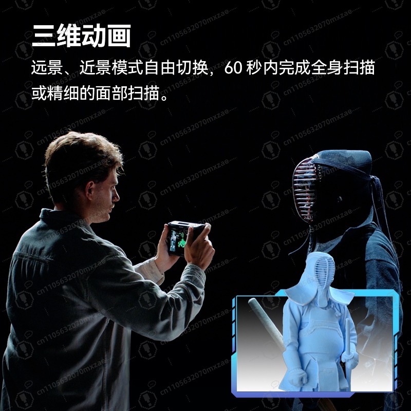 Professional All-in-One Color  - Handheld 3D Scanner High Precision recension och pris