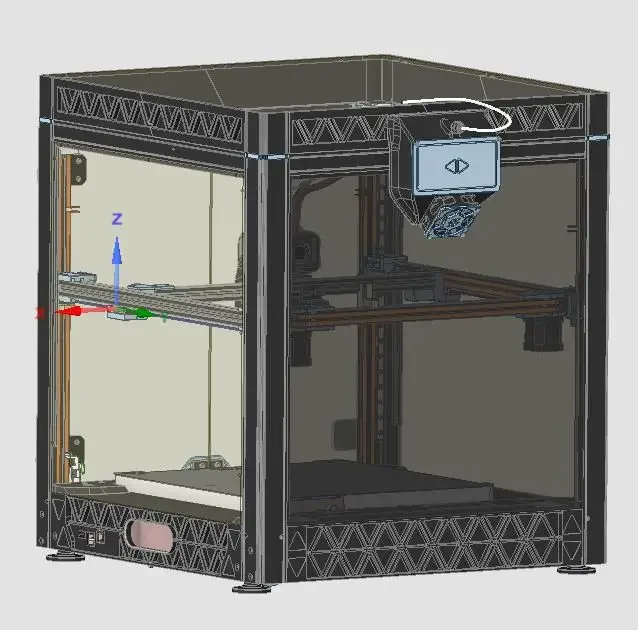 Sovol SV08 Full PC Enclosure K - Corexy 3D Printer Kit recension och pris