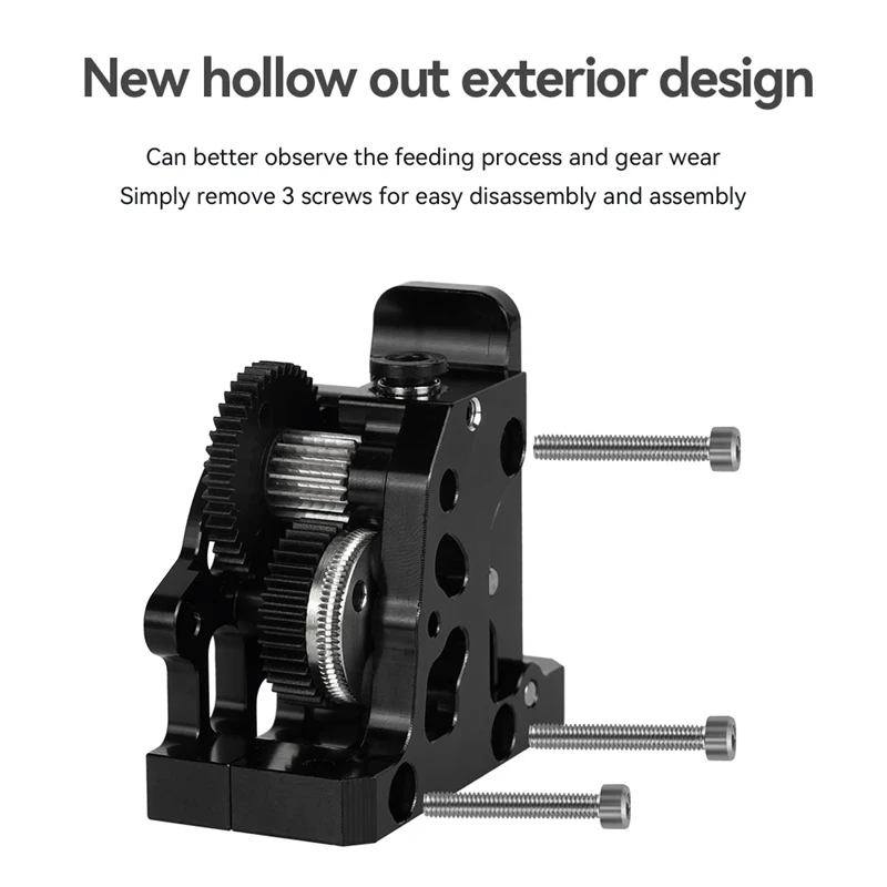 HGX LITE Dual Gear Hard Steel  - Direct Drive Dual Gear Extruder High Speed recension och pris
