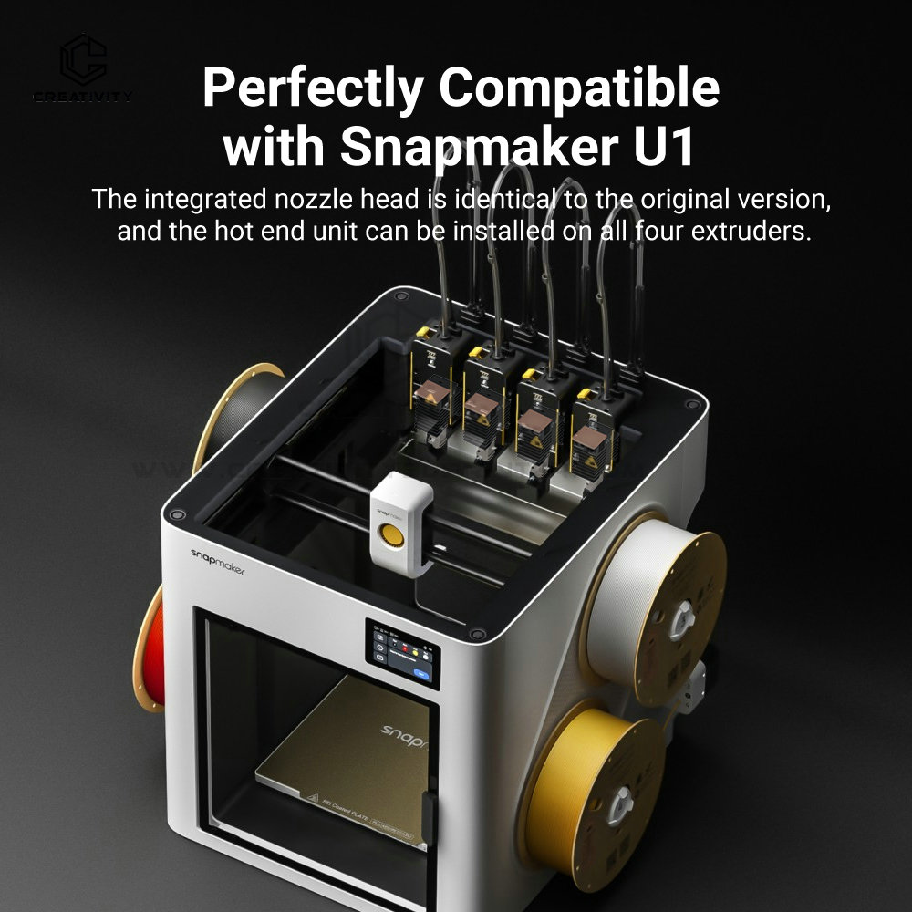 For Snapmaker U1 Hot End 0.2/0 - High Flow Ceramic Hotend recension och pris